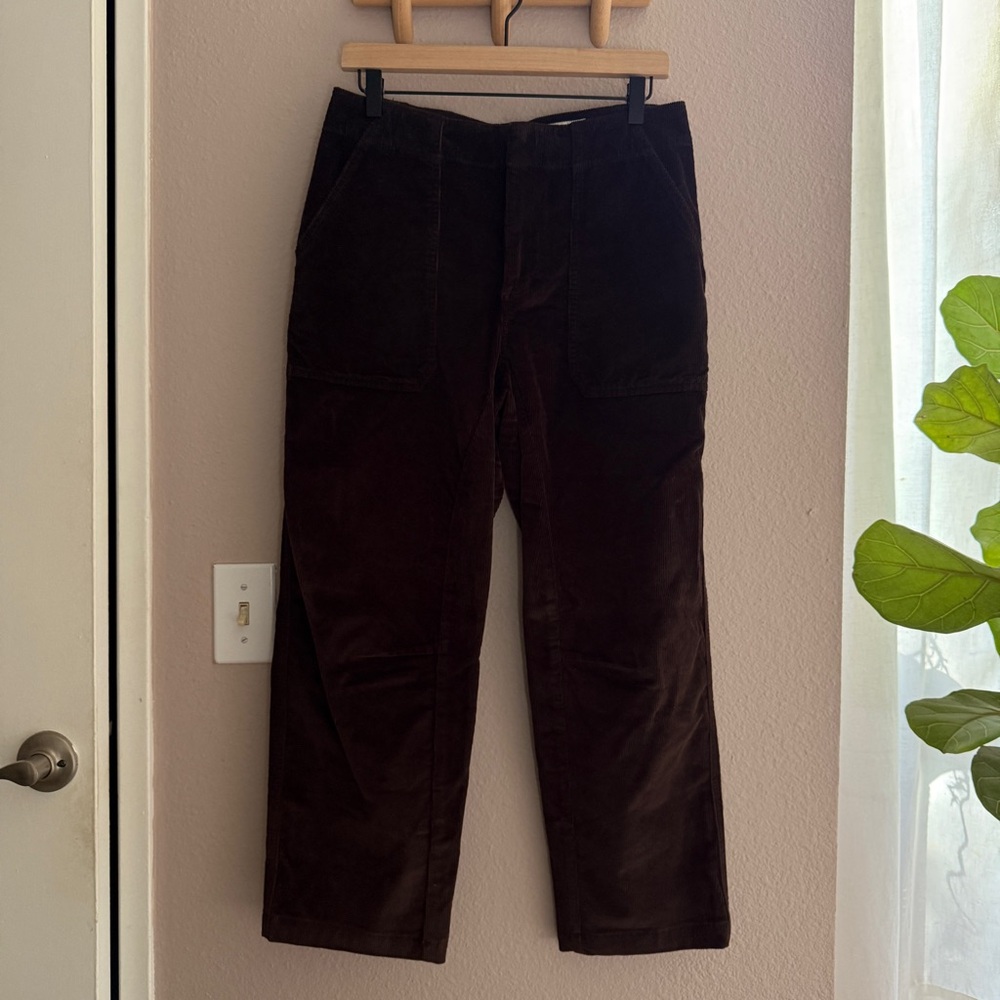 Rag & Bone Leyton Corduroy Straight Leg Pants - Picture 2 of 6